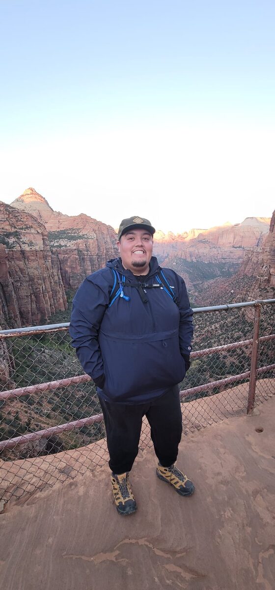 Aaron at Zion National Park